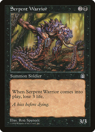 Serpent Warrior [Stronghold] | Cracking-Singles