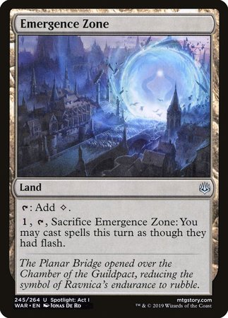 Emergence Zone [War of the Spark] | Cracking-Singles