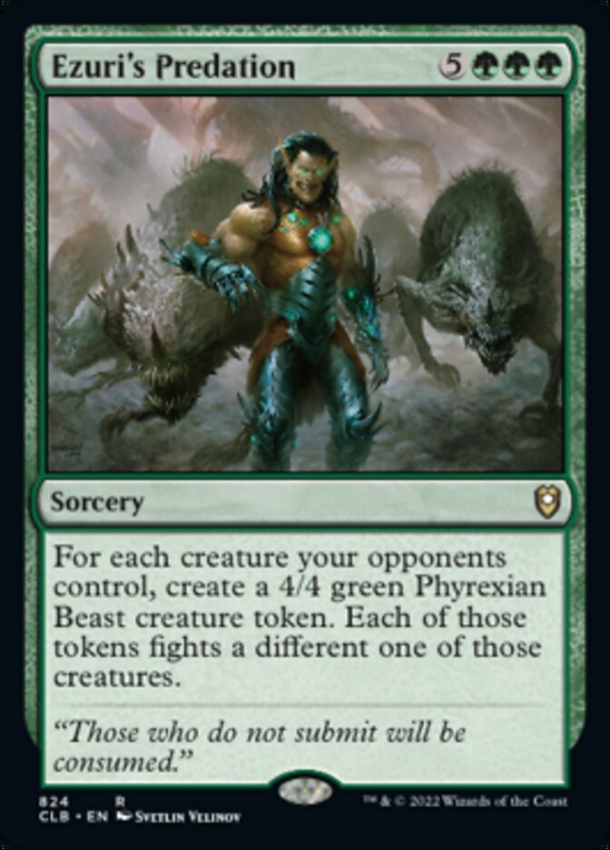 Ezuri's Predation [Commander Legends: Battle for Baldur's Gate] | Cracking-Singles