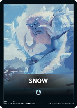 Snow Theme Card [Jumpstart 2022 Front Cards] | Cracking-Singles