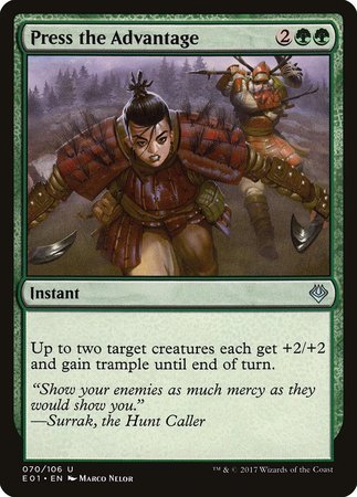 Press the Advantage [Archenemy: Nicol Bolas] | Cracking-Singles
