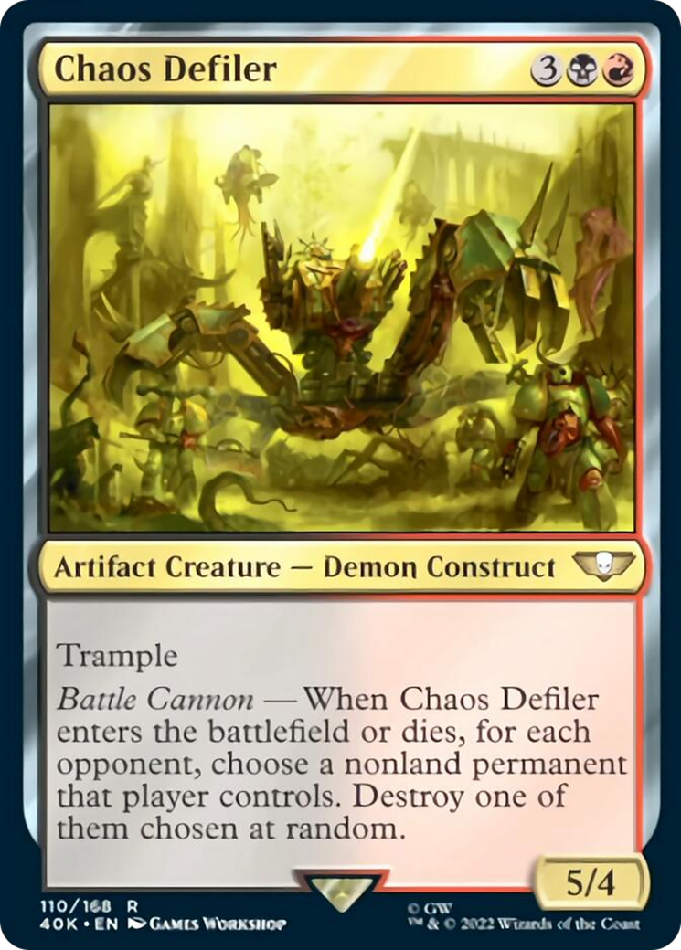 Chaos Defiler [Universes Beyond: Warhammer 40,000] | Cracking-Singles
