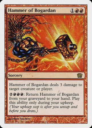 Hammer of Bogardan [Eighth Edition] | Cracking-Singles
