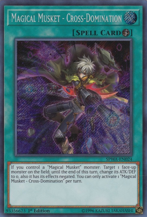 Magical Musket - Cross-Domination [SPWA-EN024] Secret Rare | Cracking-Singles