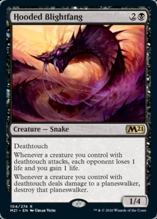 Hooded Blightfang [Core Set 2021] | Cracking-Singles