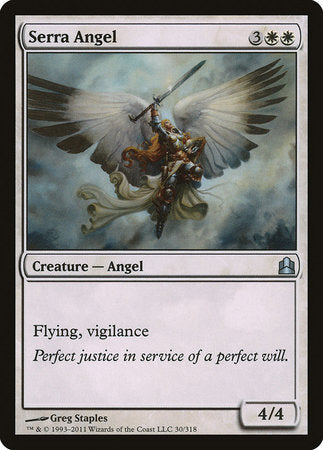 Serra Angel [Commander 2011] | Cracking-Singles