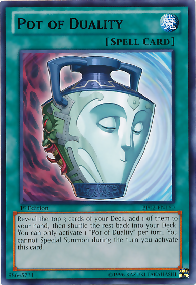 Pot of Duality [BP02-EN160] Mosaic Rare | Cracking-Singles