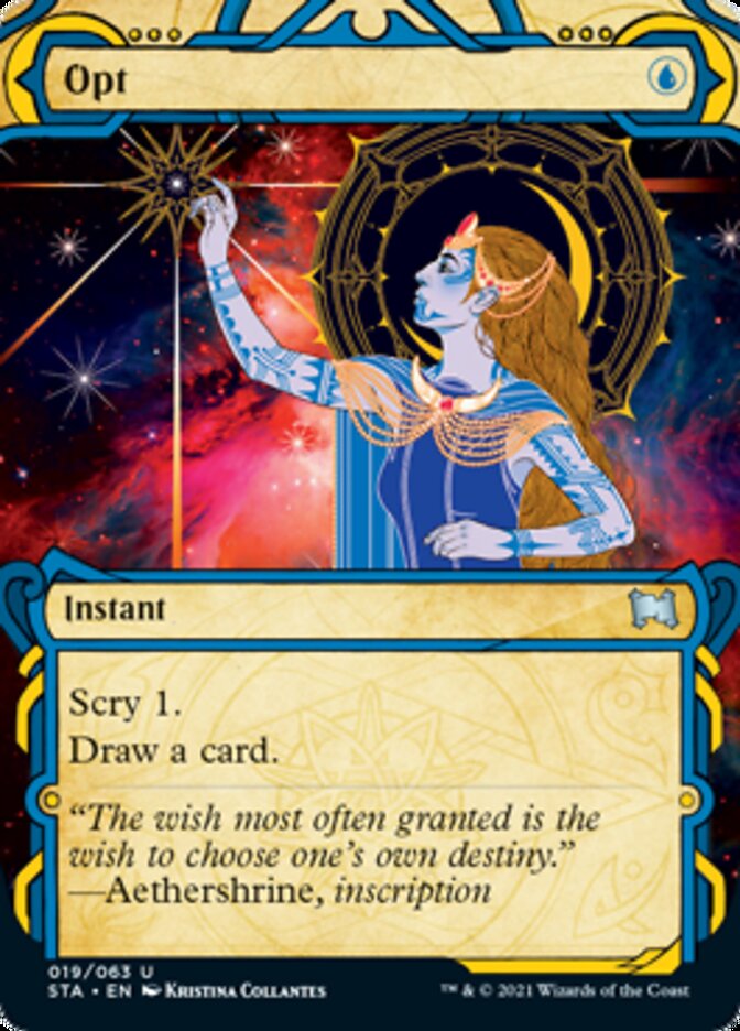 Opt (Etched Foil) [Strixhaven Mystical Archive] | Cracking-Singles