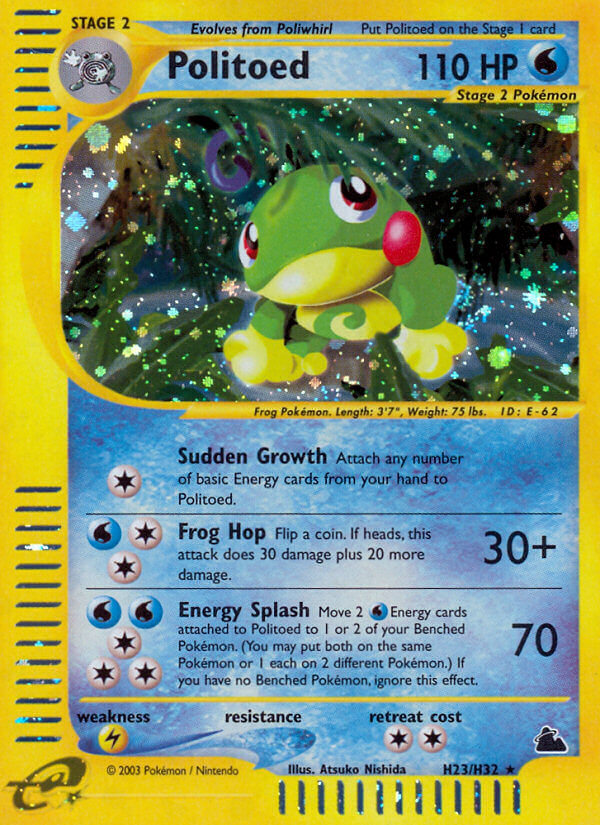 Politoed (H23/H32) [Skyridge] | Cracking-Singles