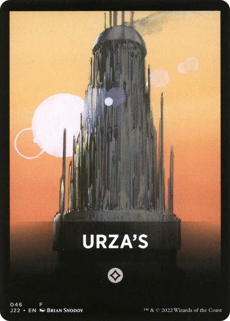 Urza's Theme Card [Jumpstart 2022 Front Cards] | Cracking-Singles