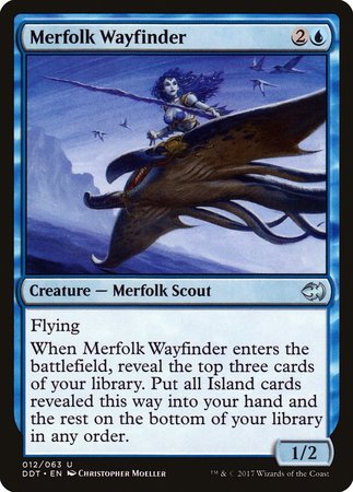 Merfolk Wayfinder [Duel Decks: Merfolk vs. Goblins] | Cracking-Singles