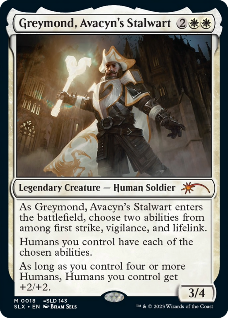 Greymond, Avacyn's Stalwart [Secret Lair: Universes Within] | Cracking-Singles