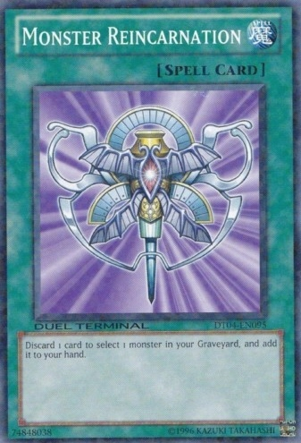 Monster Reincarnation [DT04-EN095] Common | Cracking-Singles