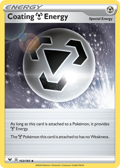 Coating Metal Energy (163/185) [Sword & Shield: Vivid Voltage] | Cracking-Singles