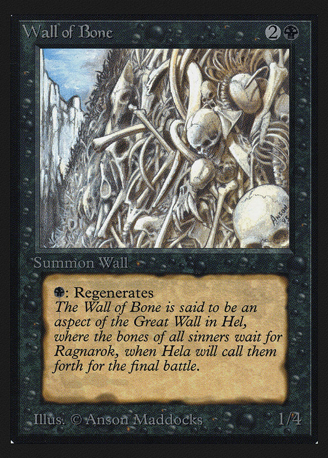 Wall of Bone (CE) [Collectors’ Edition] | Cracking-Singles