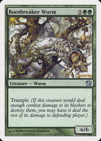 Rootbreaker Wurm [Ninth Edition] | Cracking-Singles