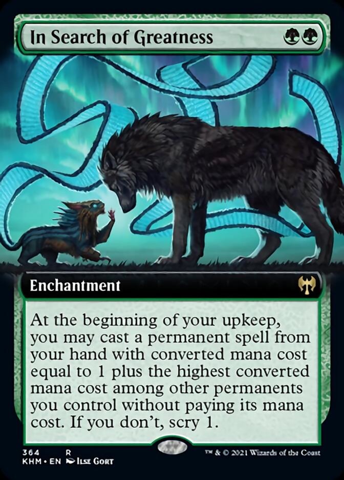 In Search of Greatness (Extended Art) [Kaldheim] | Cracking-Singles
