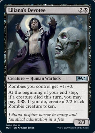 Liliana's Devotee [Core Set 2021] | Cracking-Singles