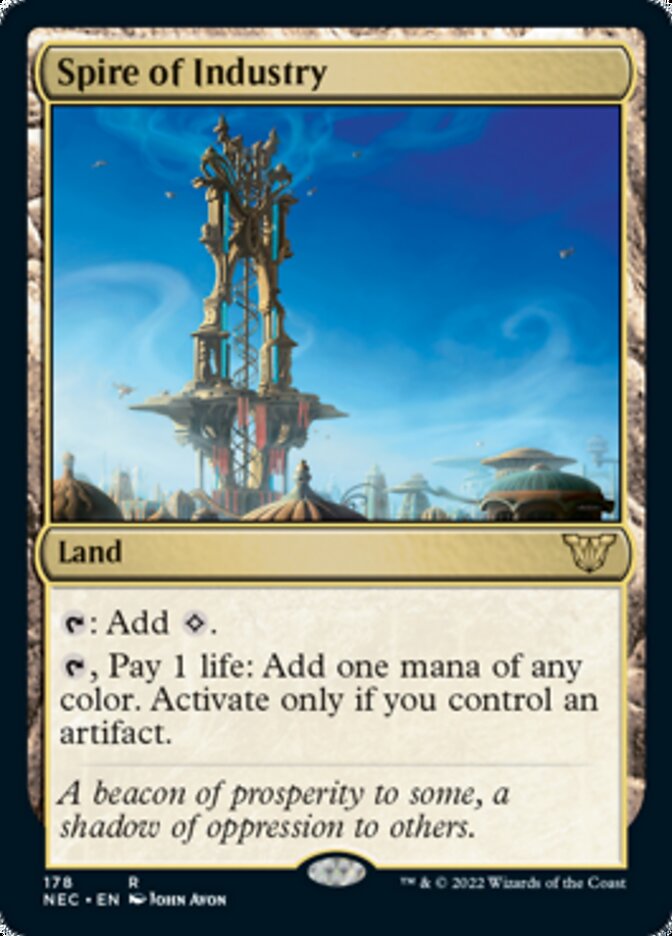 Spire of Industry [Kamigawa: Neon Dynasty Commander] | Cracking-Singles