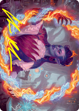 Rootha, Mercurial Artist Art Card (Gold-Stamped Signature) [Strixhaven: School of Mages Art Series] | Cracking-Singles