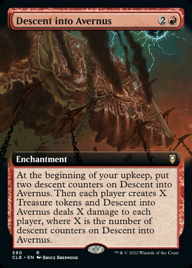 Descent into Avernus (Extended Art) [Commander Legends: Battle for Baldur's Gate] | Cracking-Singles