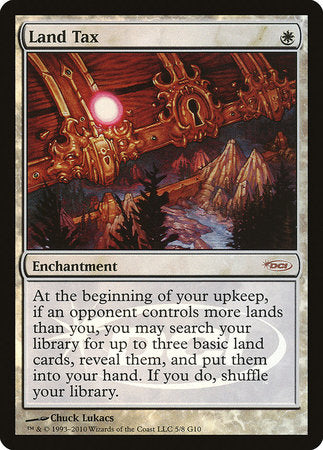 Land Tax [Judge Gift Cards 2010] | Cracking-Singles