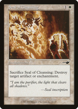 Seal of Cleansing [Nemesis] | Cracking-Singles