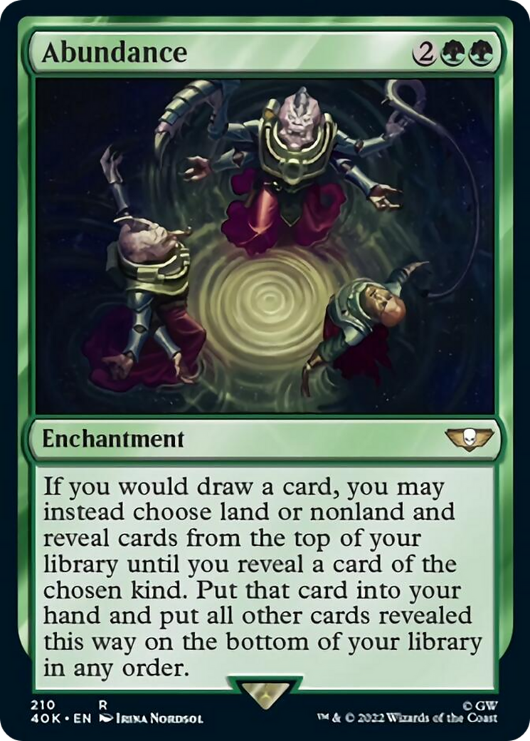 Abundance (Surge Foil) [Universes Beyond: Warhammer 40,000] | Cracking-Singles