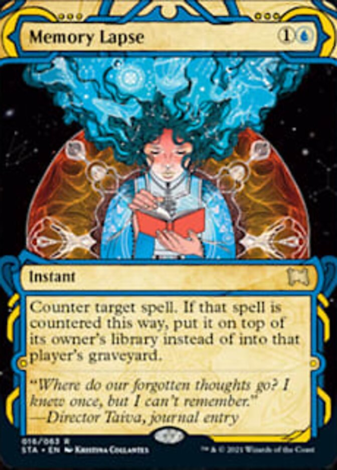 Memory Lapse (Etched Foil) [Strixhaven Mystical Archive] | Cracking-Singles