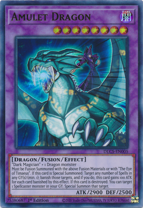 Amulet Dragon [DLCS-EN005] Ultra Rare | Cracking-Singles