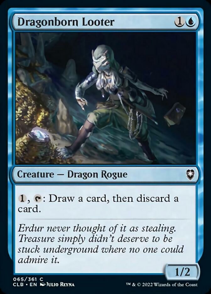 Dragonborn Looter [Commander Legends: Battle for Baldur's Gate] | Cracking-Singles