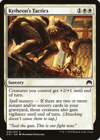 Kytheon's Tactics [Magic Origins] | Cracking-Singles