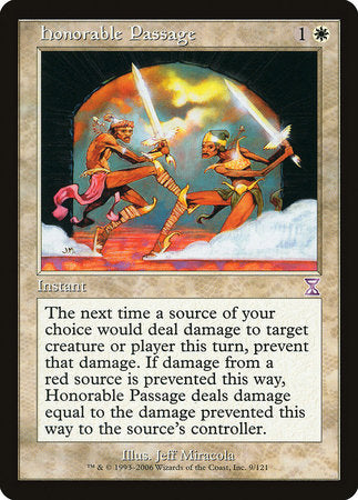 Honorable Passage [Time Spiral Timeshifted] | Cracking-Singles