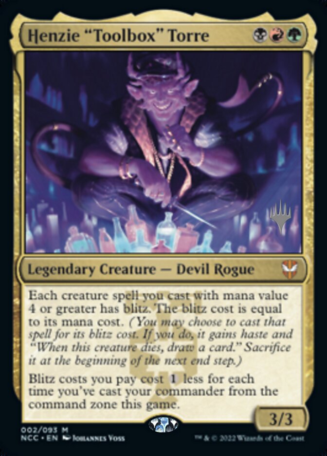 Henzie "Toolbox" Torre (Promo Pack) [Streets of New Capenna Commander Promos] | Cracking-Singles