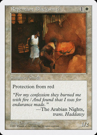 Repentant Blacksmith [Fifth Edition] | Cracking-Singles