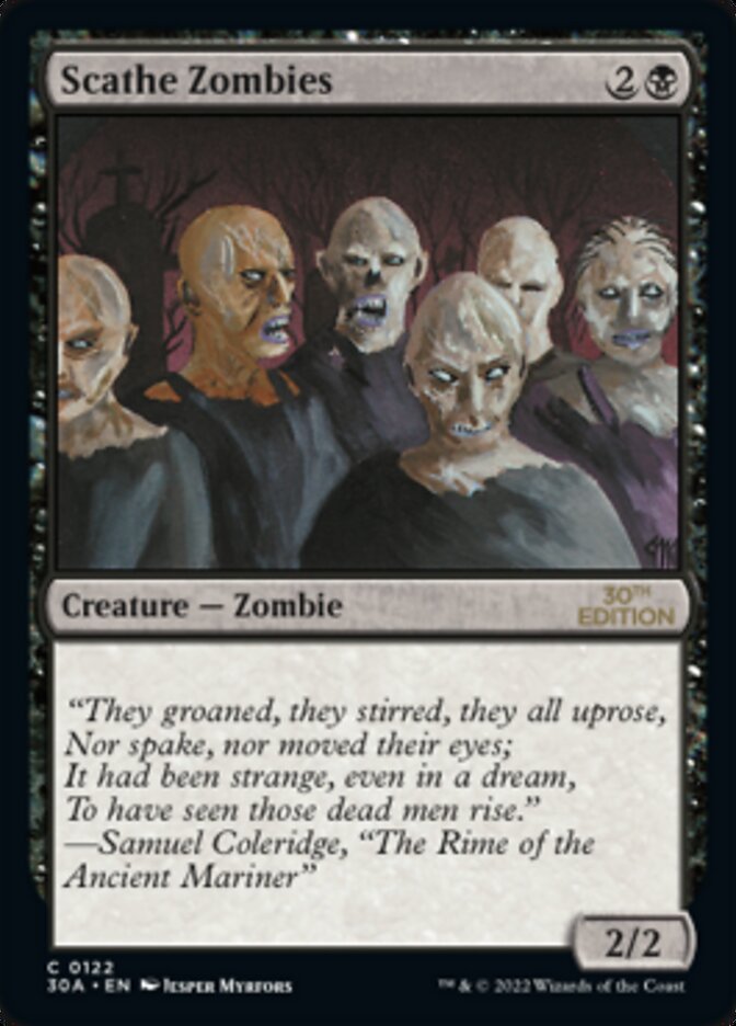 Scathe Zombies [30th Anniversary Edition] | Cracking-Singles
