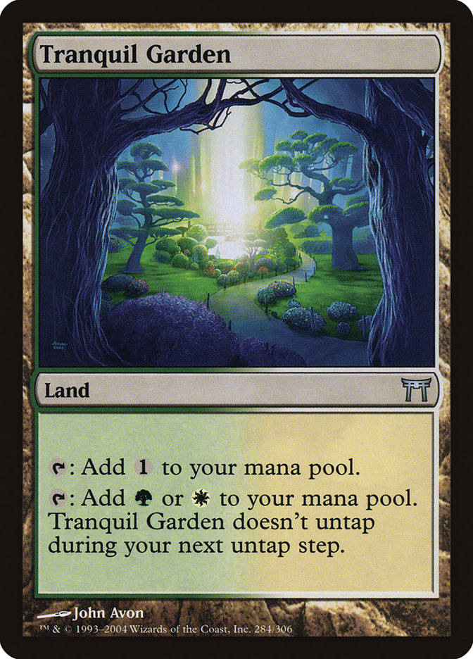 Tranquil Garden [Champions of Kamigawa] | Cracking-Singles