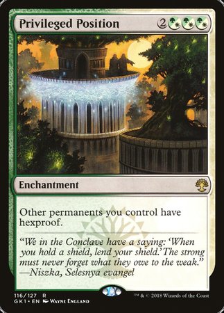 Privileged Position [GRN Guild Kit] | Cracking-Singles