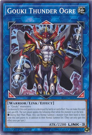 Gouki Thunder Ogre [SP18-EN035] Common | Cracking-Singles
