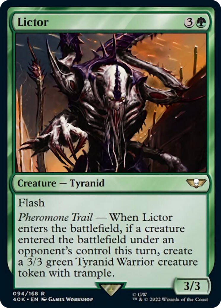 Lictor (Surge Foil) [Universes Beyond: Warhammer 40,000] | Cracking-Singles