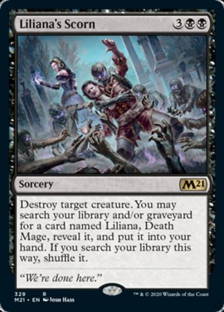 Liliana's Scorn [Core Set 2021] | Cracking-Singles