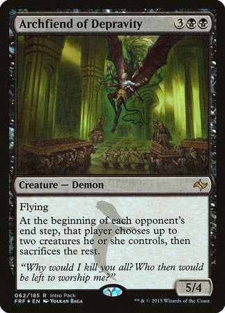 Archfiend of Depravity [Fate Reforged Promos] | Cracking-Singles