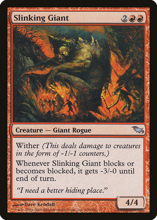 Slinking Giant [Shadowmoor] | Cracking-Singles