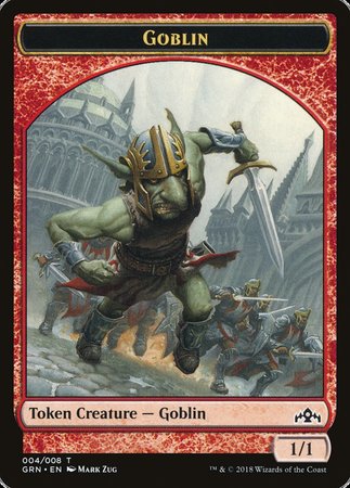 Goblin Token [Guilds of Ravnica Tokens] | Cracking-Singles