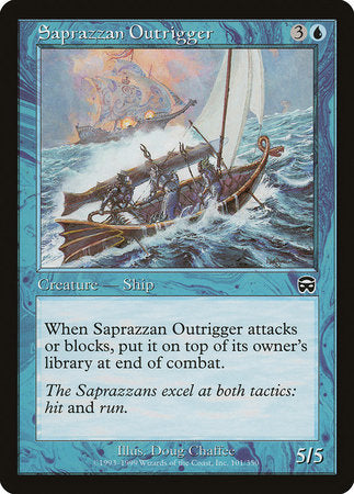 Saprazzan Outrigger [Mercadian Masques] | Cracking-Singles