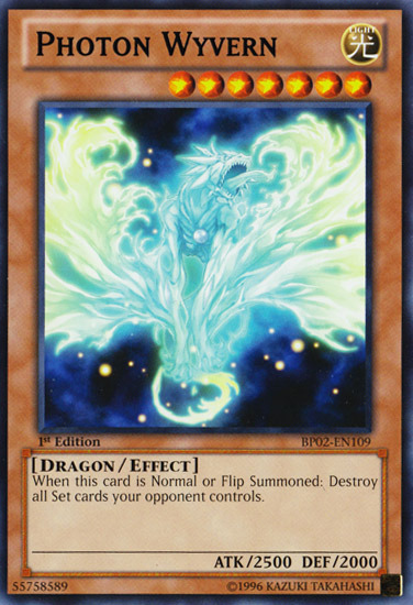 Photon Wyvern [BP02-EN109] Rare | Cracking-Singles
