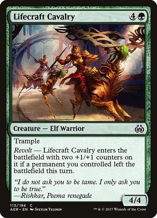 Lifecraft Cavalry [Aether Revolt] | Cracking-Singles