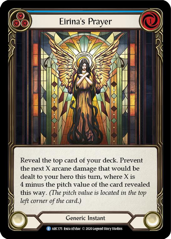 Eirina's Prayer (Blue) [ARC175] Unlimited Edition Normal | Cracking-Singles