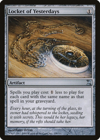 Locket of Yesterdays [Time Spiral] | Cracking-Singles