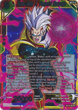 Super Baby 2, Vengeful Rampage (Starter Deck Exclusive) [SD10-04] | Cracking-Singles